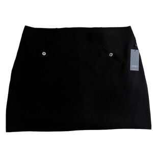 Jones New York black Skort skirt size 2X